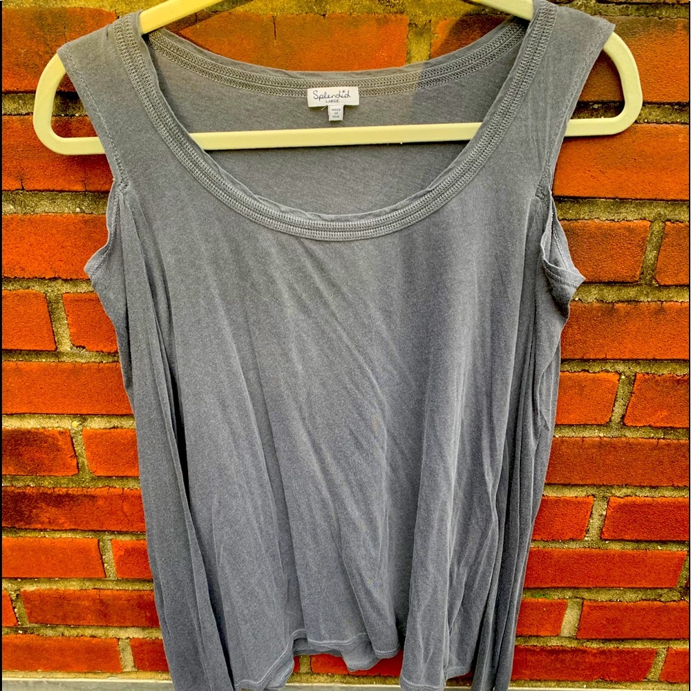 Cold shoulder long sleeve tshirt